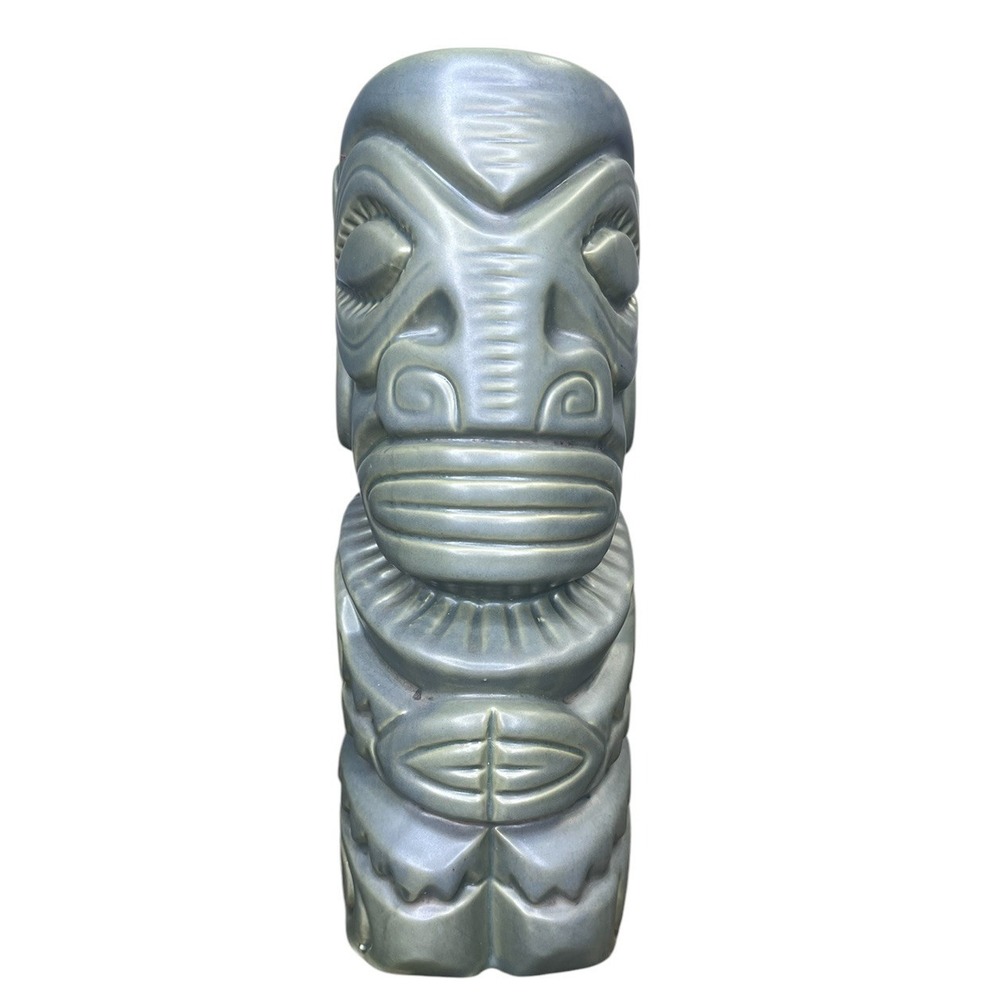 Nuku Nuku Marquesan Tiki Mug Green Tiki Farm Monaco Hotel Pittsburgh